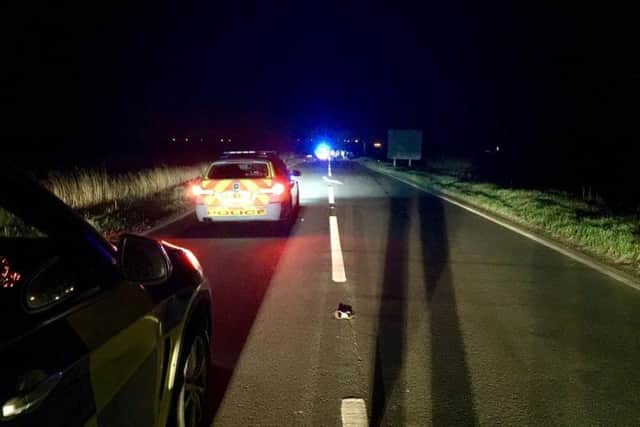 Emergency services at the scene of the crash. Pic: BCH Road Policing