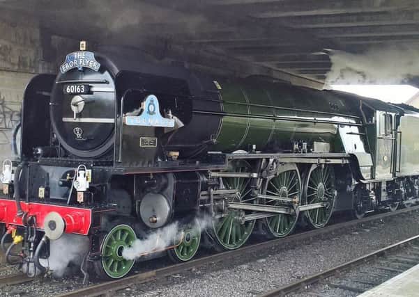 The Tornado at Orton Mere on the day it broke down. Photo: Andrew Hensley