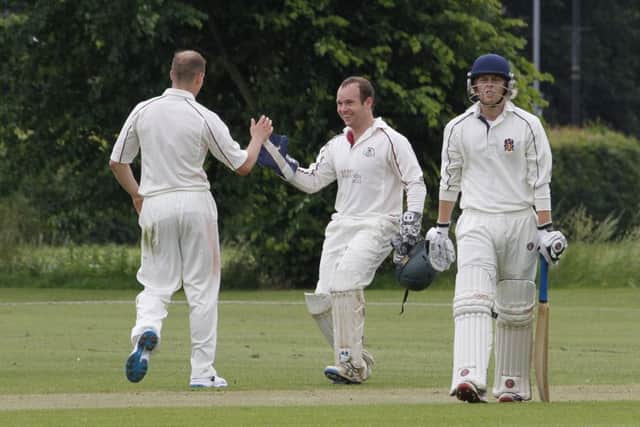 Callum Young (left) is back with March Town CC.