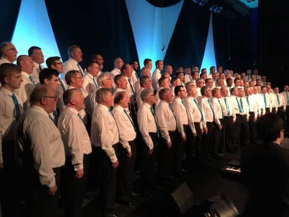 Men United in Song at The Cresset