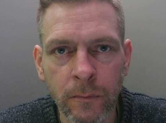 JAILED: Liam Schneider, 42, of Scalford Drive, Peterborough