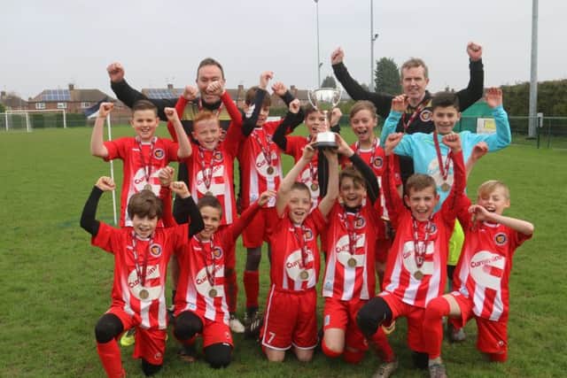 PFA Under 11 Cup winners Stamford.