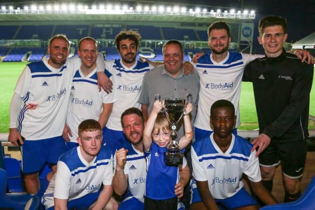 The winning Mick George Cup team.