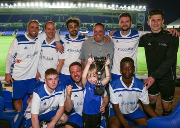 The winning Mick George Cup team.
