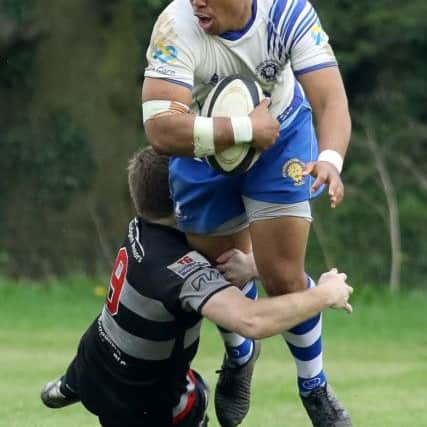Suva Ma'asi scored a try for the Lions. Picture: Mick Sutterby