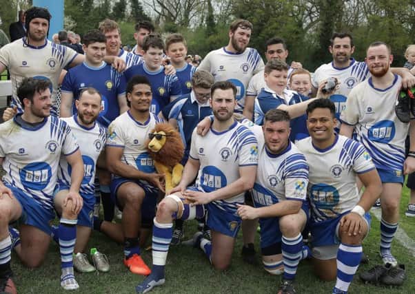 Peterborough Lions pictured after clinching runners-up spot in the Midlands Premiership. Picture: Mick Sutterby