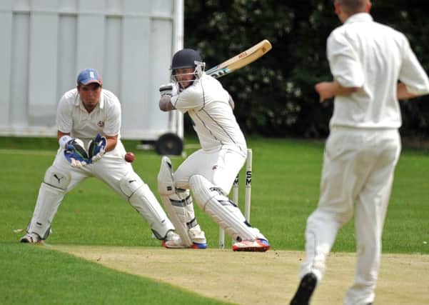 Josh Newton cracked 103 not out for Spalding against Boston seconds.