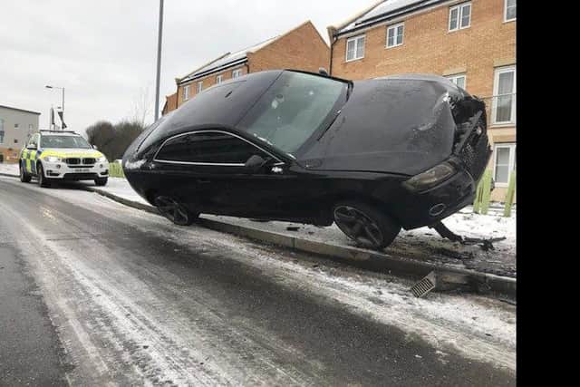 The scene of the crash. Pic: BCH Road policing