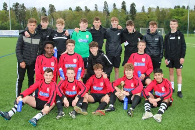 Peterborough Schools Year 11 champions Nene Park Academy. Picture: RWT Photography