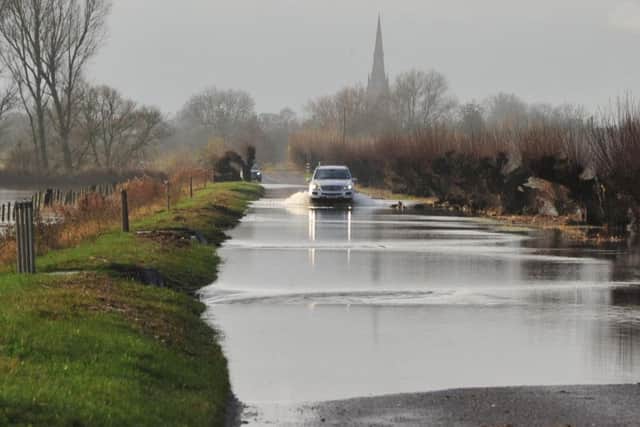 Flooding on the B1040