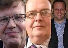 Left to right: Cllr Ed Murphy, Cllr David Seaton, Cllr Darren Fower