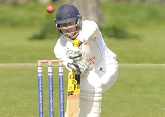 Danny Haynes cracked 74 for Wisbech against Weldon.