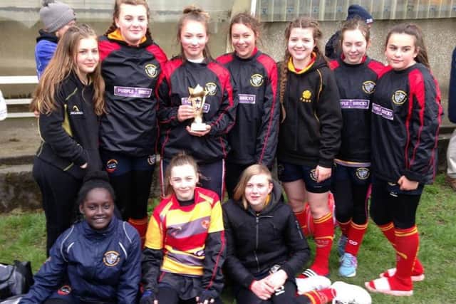 Borough Under 15 girls.