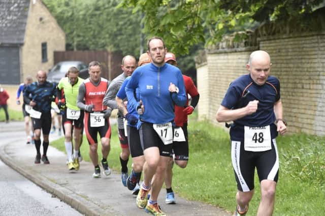 Action from Sunday's PACTRAC Duathlon.