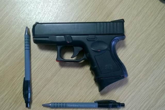 The gun used