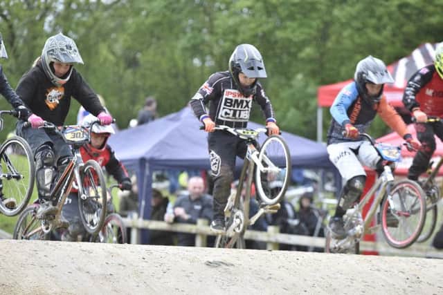 Action from Sundays East Anglian Summer Series meeting at Orton Malborne.