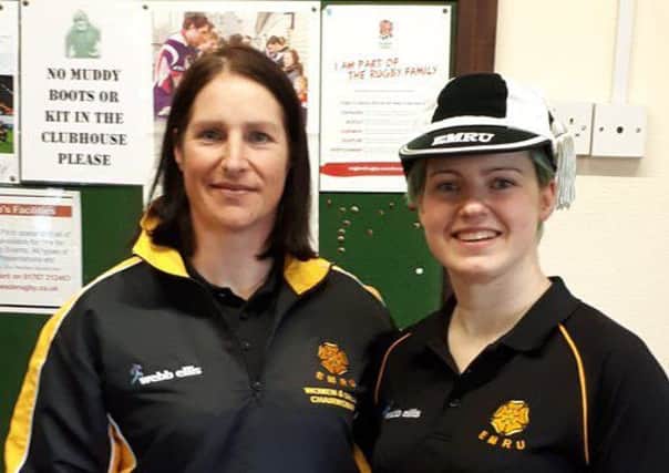 Sarah Davey became the first  female player to be capped by East Midlands.