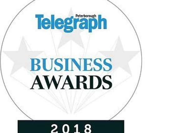 Peterborough Telegraph Business Awards logo 2018