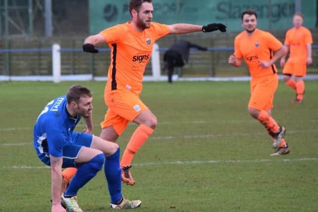 Ben Porter scored twice for Blackstones.