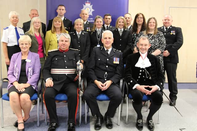 Cambridgeshire Police officers who were rewarded for their Long Service
