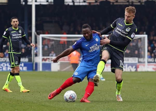 Posh striker Junior Morias requires an operation on his ankle.