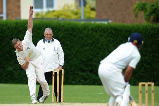 Wisbech seamer Sam Rippington bowled well for Cambs against Herts.