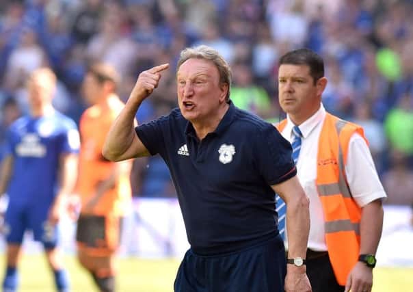 Cardiff City manager Neil Warnock.