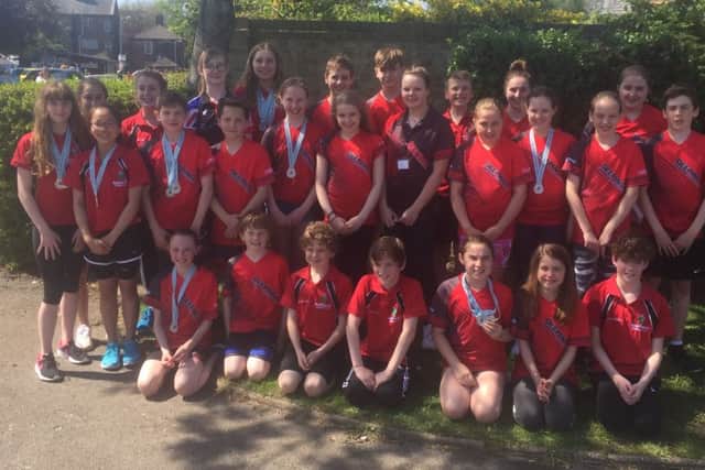 Deepings Swimming Club was the top visiting club at the Tulip Meet, winning 108 medals