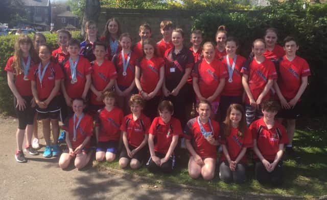 Deepings Swimming Club was the top visiting club at the Tulip Meet, winning 108 medals