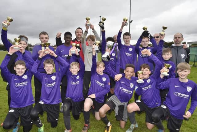 Under 14 Division Three champions Malborne Rangers.