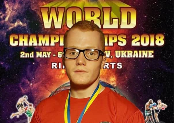 World Championshjip silver medallist Liam Halse.