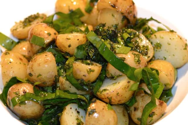 Wild Garlic Salad