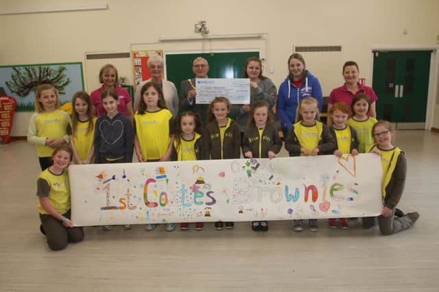 The cheque presentation