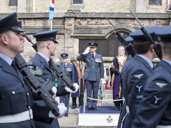 Freedom of Stamford Parade Royal Air Force Wittering Personnel took part in the Freedom of Stamford  parade, Saturday 12th May 2018. Photographer
