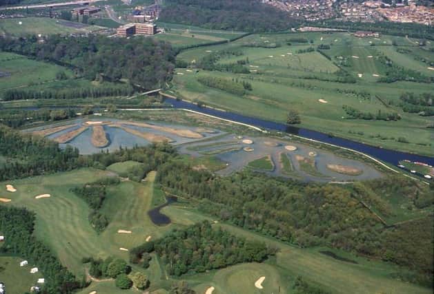 An old photo of Ferry Meadows provided by the Nene Park Trust