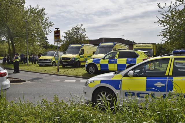 Bomb scare at Rangefield, Orton Brimbles EMN-180514-232004009