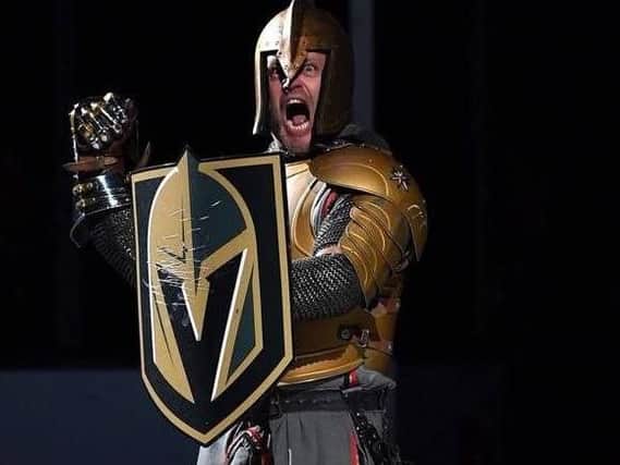 Lee as the Golden Knight