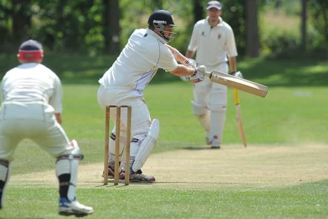 Andrew Hulme made 64 for Stamford at Southill Park.