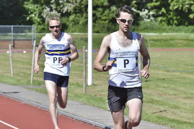 Shaun Walton and Steve Robinson gained maximum points in the 1500m.