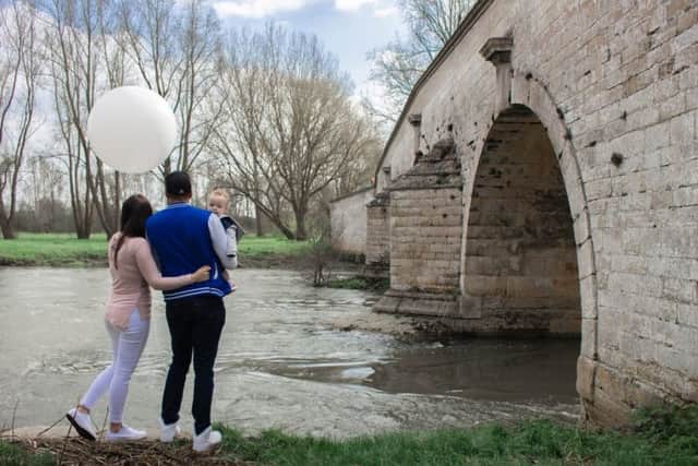 Megan Carlton says: "I absolutely love ferry meadows for photo shoots!! Here is a shot at the Milton Ferry Bridge"