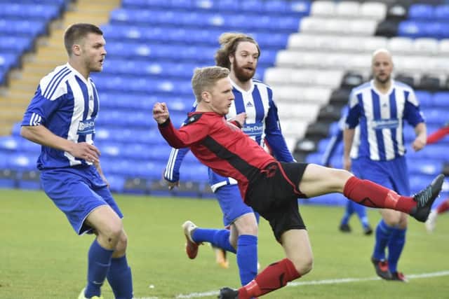 Ryan Wood has been a consistent full-back for Netherton United.