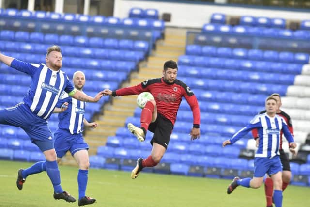 Ondre Odain enjoyed a 36-goal season with Netherton United.