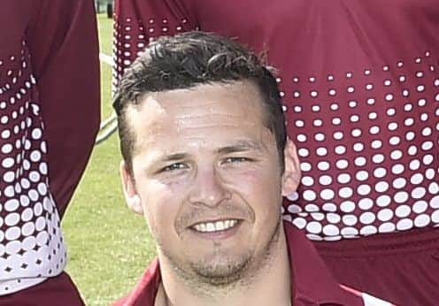 James Williams played his 100th game for Cambs.