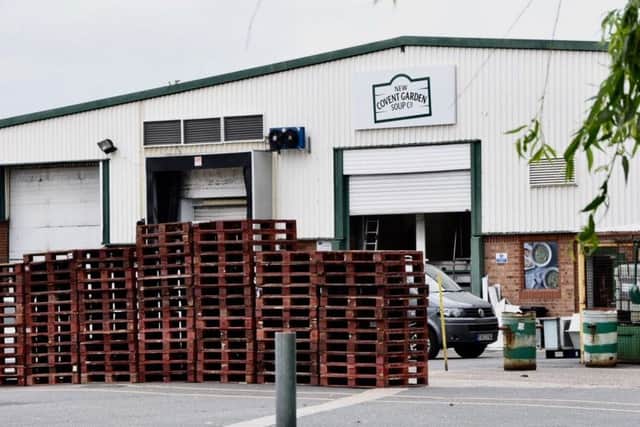 The Hain Daniels New Covent Garden Soup factory in Peterborough.
