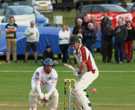 Zac Chappell cracked a T20 ton for Stamford Town against Barnack.