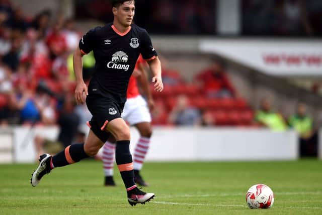 Conor Grant has moved from Everton to Plymouth.