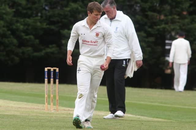 Ben Graves was in excellent all-round form for Oundle against Rushden.