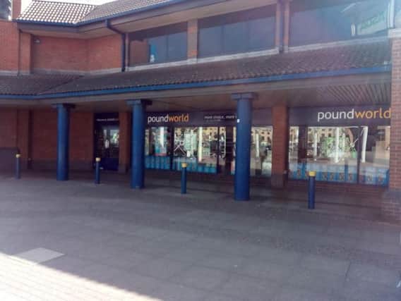Poundworld in the Rivergate shopping centre, Peterborough.