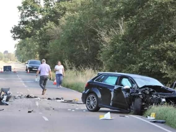 One of the serious incidents attended by Cambridgeshire Police near Peterborough within the last year