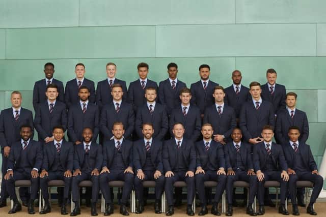 England's World Cup squad.